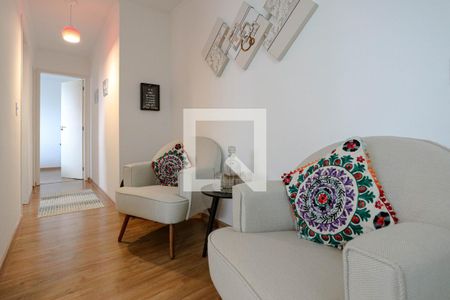 Sala de apartamento para alugar com 2 quartos, 48m² em Vila Mogilar, Mogi das Cruzes