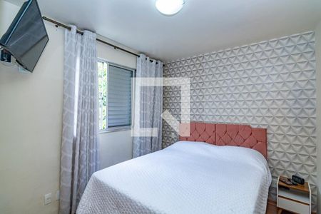 Suíte de apartamento à venda com 3 quartos, 80m² em Calafate, Belo Horizonte