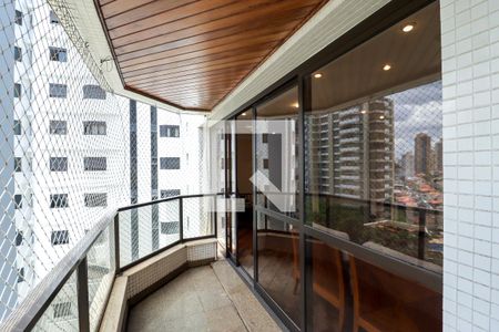 Varanda da Sala de apartamento à venda com 3 quartos, 145m² em Santana, São Paulo
