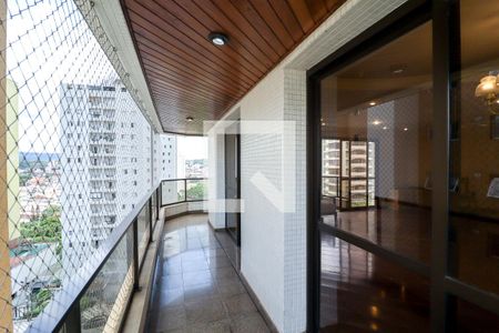 Varanda da Sala de apartamento à venda com 3 quartos, 145m² em Santana, São Paulo