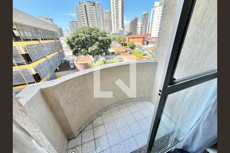 Varanda da Sala de apartamento à venda com 1 quarto, 76m² em Santana, São Paulo