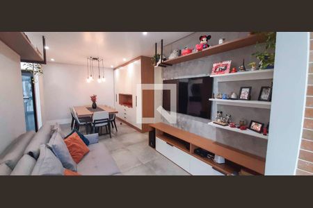 Sala de Estar de apartamento à venda com 3 quartos, 83m² em Continental, Osasco
