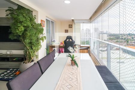 Varanda de apartamento para alugar com 3 quartos, 96m² em Vila Anastácio, São Paulo