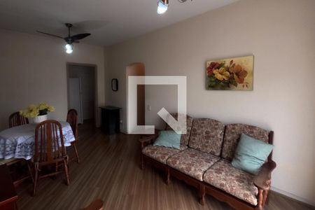 Sala de apartamento para alugar com 1 quarto, 60m² em Boqueirão, Santos
