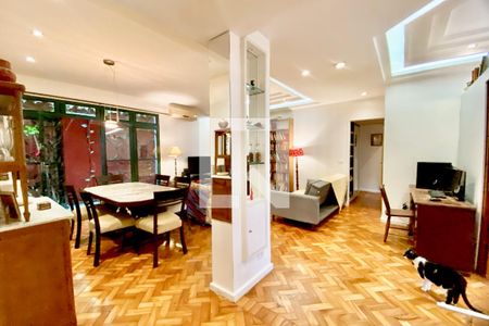 Sala  de apartamento para alugar com 3 quartos, 140m² em Jardim Botânico, Rio de Janeiro