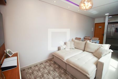 Sala de apartamento à venda com 2 quartos, 108m² em Parque das Nações, Santo André