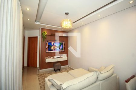 Sala de apartamento à venda com 2 quartos, 108m² em Parque das Nações, Santo André