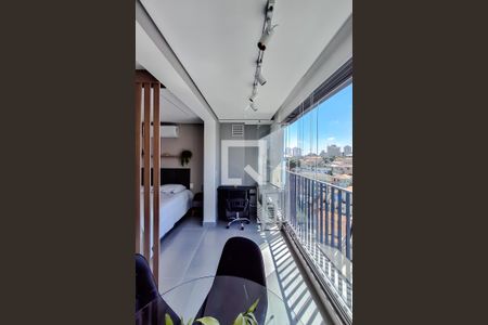 Varanda de kitnet/studio para alugar com 1 quarto, 36m² em Ipiranga, São Paulo