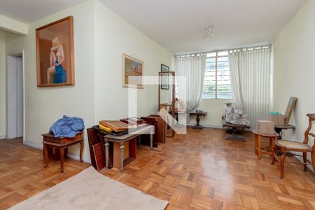 Sala de apartamento à venda com 2 quartos, 90m² em Santo Amaro, São Paulo