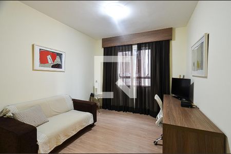 Sala  de apartamento para alugar com 1 quarto, 40m² em Barro Preto, Belo Horizonte