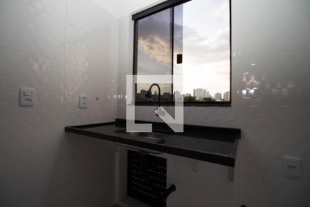 Cozinha e Área de Serviço de kitnet/studio para alugar com 1 quarto, 45m² em Ade Águas Claras, Brasília