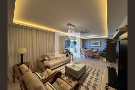 Sala de apartamento à venda com 4 quartos, 157m² em Recreio dos Bandeirantes, Rio de Janeiro