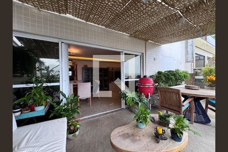 Varanda de apartamento à venda com 4 quartos, 157m² em Recreio dos Bandeirantes, Rio de Janeiro