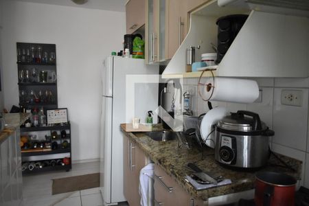 Cozinha de apartamento para alugar com 1 quarto, 30m² em Vila Monte Alegre, São Paulo