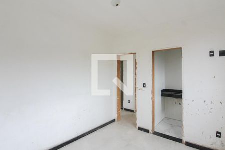 Suíte de apartamento à venda com 3 quartos, 110m² em Santa Monica, Belo Horizonte