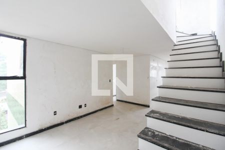 Sala de apartamento à venda com 3 quartos, 110m² em Santa Monica, Belo Horizonte