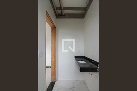 Banheiro da Suíte de apartamento à venda com 3 quartos, 110m² em Santa Monica, Belo Horizonte