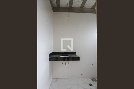 Banheiro da Suíte de apartamento à venda com 3 quartos, 110m² em Santa Monica, Belo Horizonte