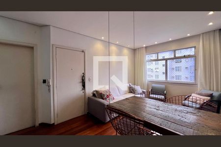sala  de apartamento à venda com 4 quartos, 170m² em Silveira, Belo Horizonte