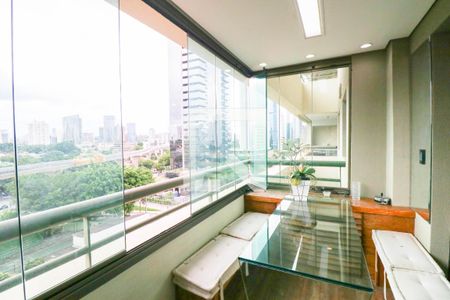 Varanda de apartamento para alugar com 1 quarto, 46m² em Brooklin, São Paulo
