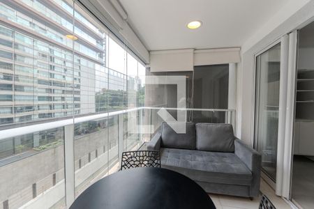 Sacada de kitnet/studio para alugar com 1 quarto, 35m² em Consolação, São Paulo