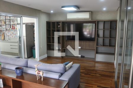 Sala de TV de apartamento para alugar com 4 quartos, 316m² em Barcelona, São Caetano do Sul