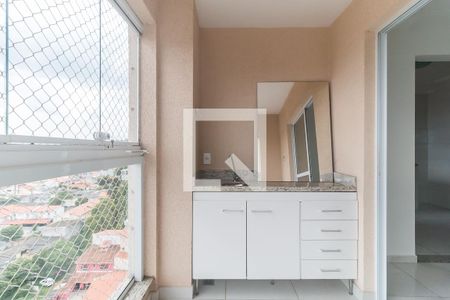 Varanda da Sala de apartamento para alugar com 2 quartos, 63m² em Centro, Poá