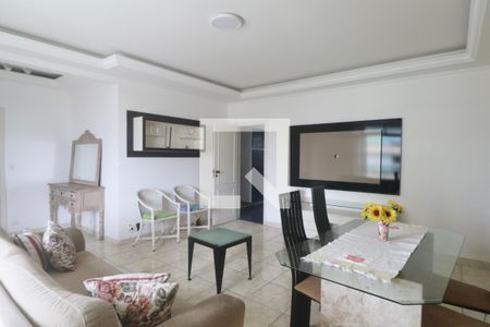 Sala de apartamento para alugar com 3 quartos, 147m² em Barra Funda, Guarujá