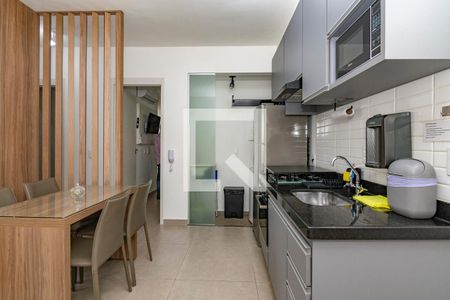Cozinha de apartamento para alugar com 2 quartos, 50m² em Centro, Belo Horizonte