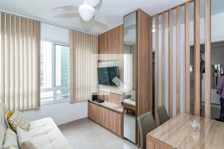 Sala de apartamento para alugar com 2 quartos, 50m² em Centro, Belo Horizonte