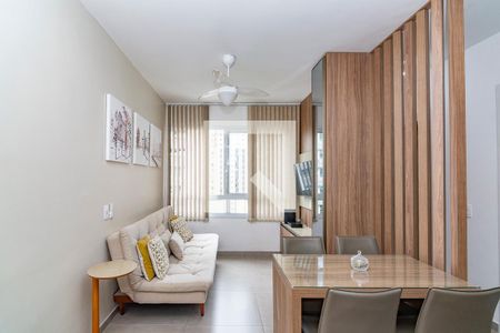 Sala de apartamento para alugar com 2 quartos, 50m² em Centro, Belo Horizonte