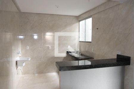 Sala/Cozinha de apartamento para alugar com 1 quarto, 35m² em Setor Crimeia Oeste, Goiânia