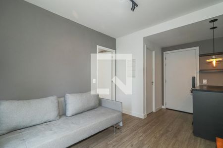 Sala de apartamento à venda com 1 quarto, 41m² em Jardim do Salso, Porto Alegre