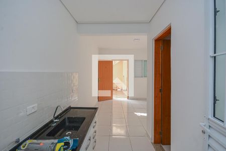 Sala/Cozinha de kitnet/studio para alugar com 1 quarto, 22m² em Parque Grajau, São Paulo