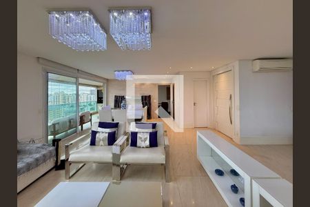 Sala  de apartamento para alugar com 3 quartos, 200m² em Cidade Monções, São Paulo