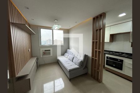 Sala de apartamento para alugar com 1 quarto, 32m² em Piedade, Rio de Janeiro