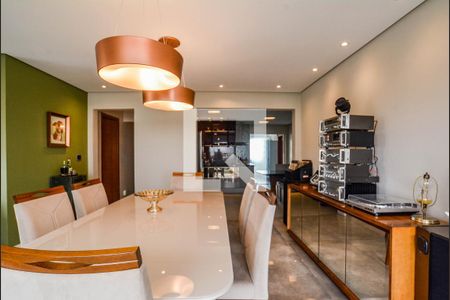 Sala de Jantar de apartamento à venda com 3 quartos, 140m² em Jardim Bela Vista, Santo André