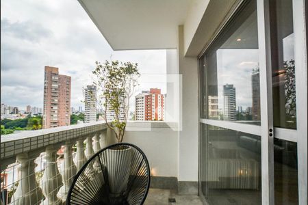 Varanda da Sala de apartamento à venda com 3 quartos, 140m² em Jardim Bela Vista, Santo André