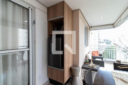 Varanda Gourmet de apartamento à venda com 3 quartos, 89m² em Jardim Pereira Leite, São Paulo