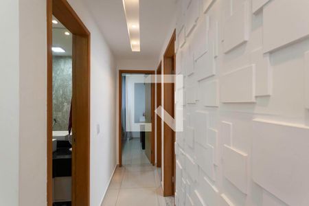 Corredor de apartamento à venda com 3 quartos, 75m² em Castelo, Belo Horizonte