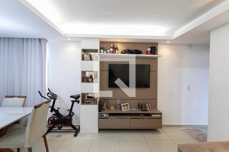 Sala de apartamento à venda com 3 quartos, 75m² em Castelo, Belo Horizonte