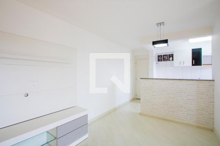 Sala de apartamento à venda com 2 quartos, 65m² em Vila Valparaíso, Santo André