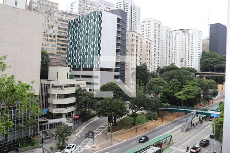 Vista da Sala de apartamento para alugar com 2 quartos, 70m² em Consolação, São Paulo