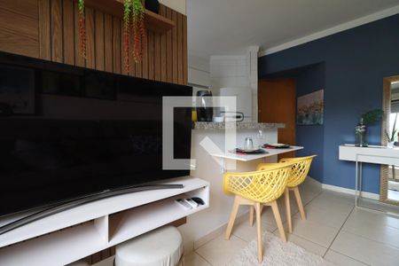Sala de apartamento para alugar com 1 quarto, 45m² em Subsetor Sul - 7 (s-7), Ribeirão Preto