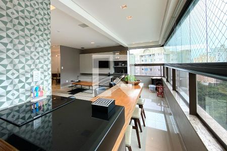 Espaço Gourmet de apartamento à venda com 3 quartos, 108m² em Sion, Belo Horizonte