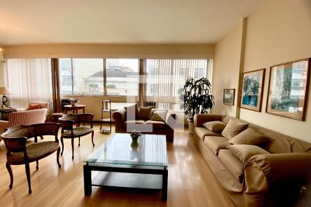 Sala  de apartamento à venda com 3 quartos, 167m² em Copacabana, Rio de Janeiro