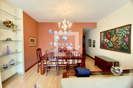 Sala de jantar  de apartamento à venda com 3 quartos, 167m² em Copacabana, Rio de Janeiro
