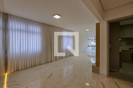 Sala de apartamento à venda com 3 quartos, 140m² em Gutierrez, Belo Horizonte