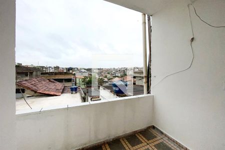 Varanda de kitnet/studio para alugar com 2 quartos, 50m² em Novo Riacho, Contagem