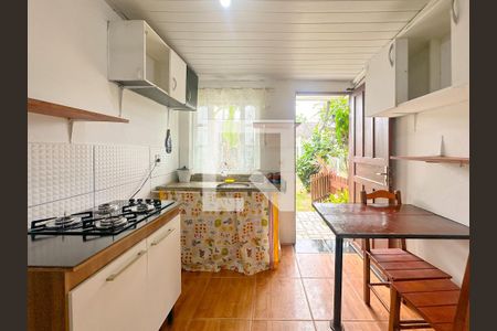 Sala/Cozinha de apartamento para alugar com 1 quarto, 30m² em Ingleses do Rio Vermelho, Florianópolis